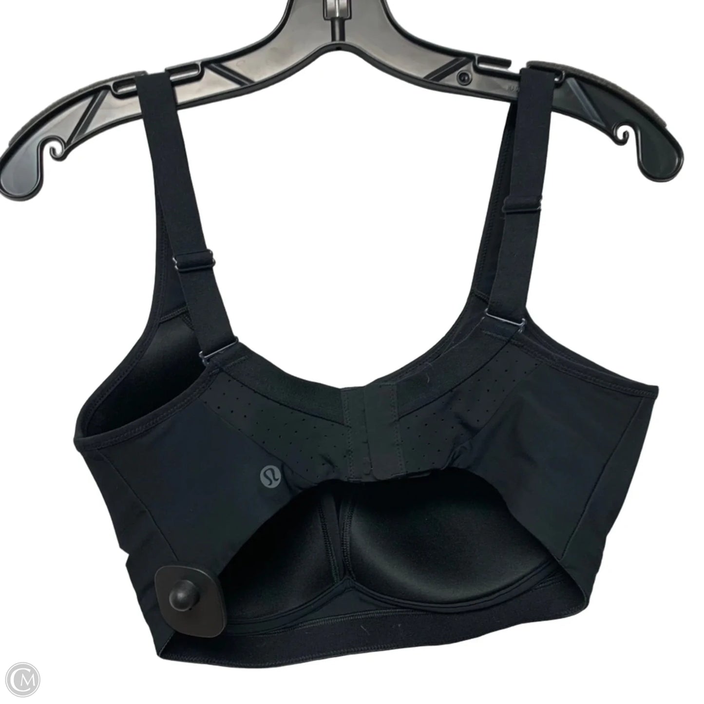 Athletic Bra By Lululemon In Black, Size: L