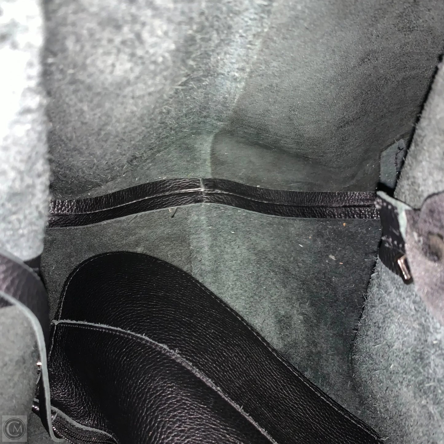 Handbag Leather By Clothes Mentor, Size: Large