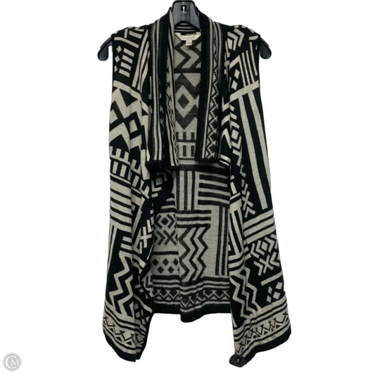Kimono By Charming Charlie In Black & Cream, Size: S