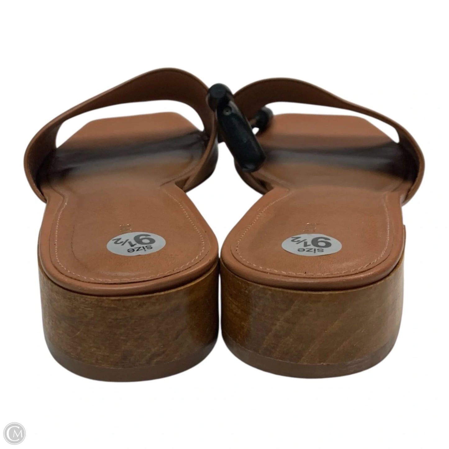 Shoes Heels Block By Maeve In Brown, Size: 9.5