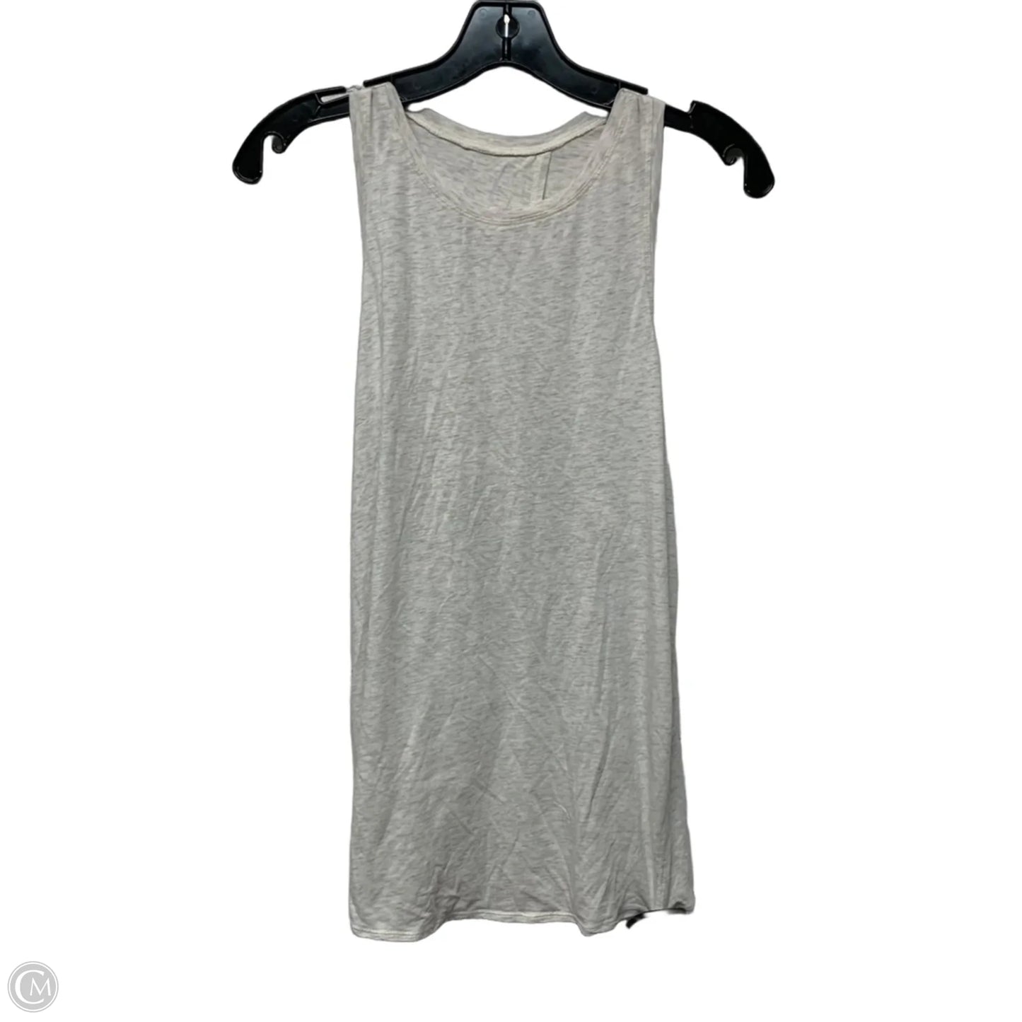 Athletic Tank Top By Lululemon In Grey, Size: M