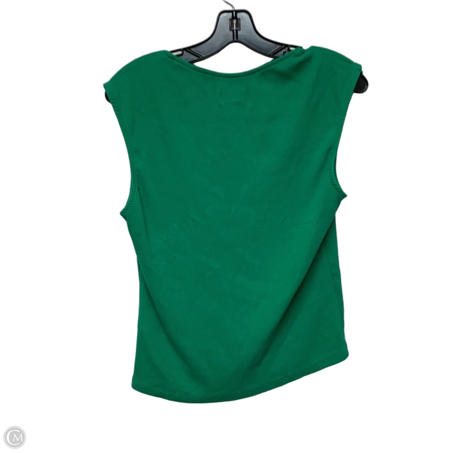 Top Sleeveless By Maeve In Green, Size: L