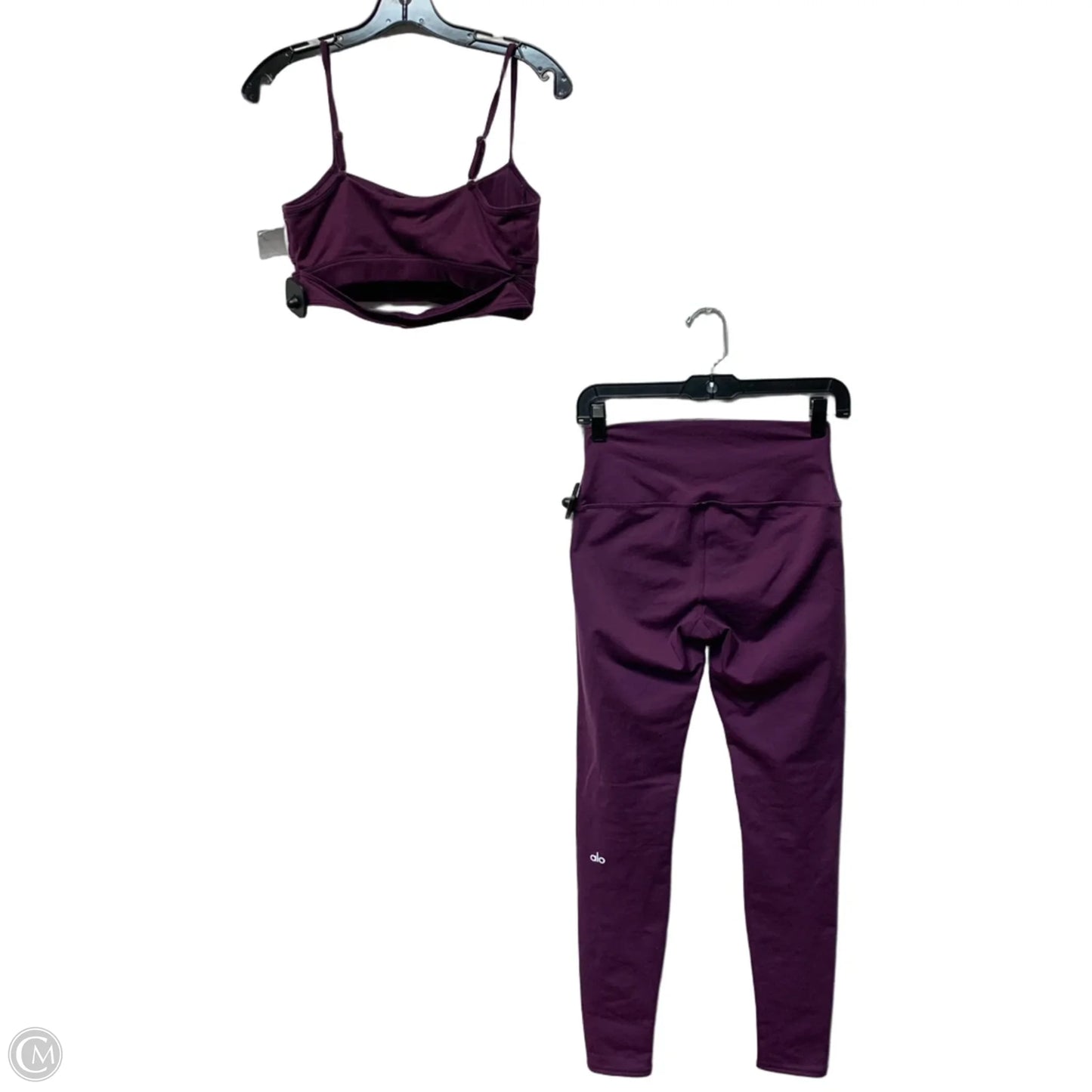 Athletic Pants 2pc By Alo In Purple, Size: S