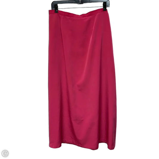 Skirt Midi By S. G. Sport In Pink, Size: L