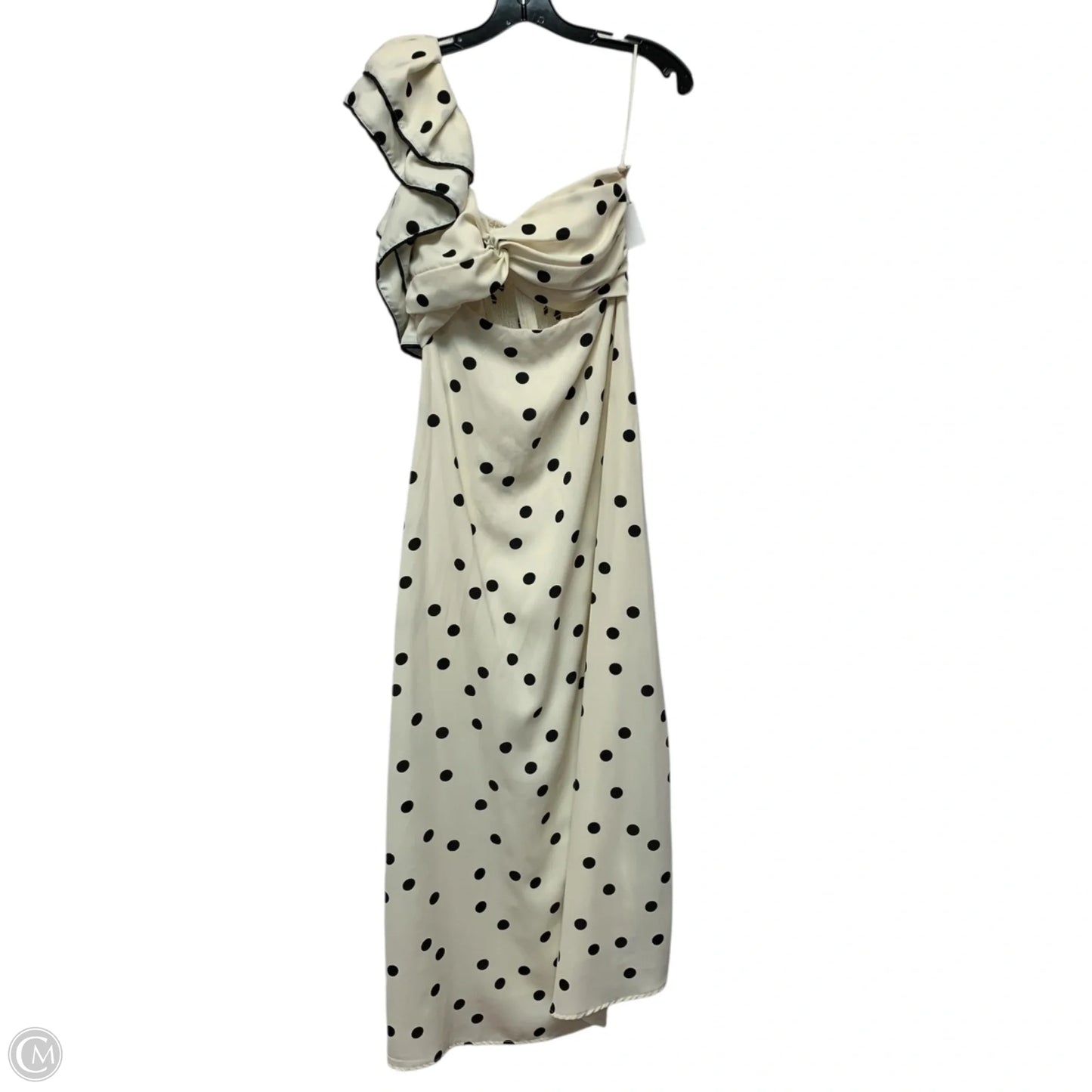 Dress Party Long By Mable In Polkadot Pattern, Size: M