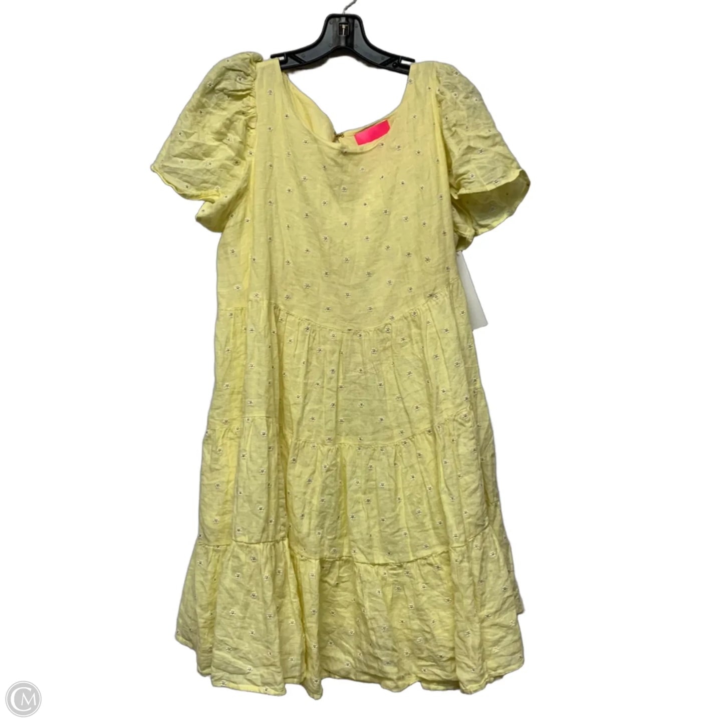 Dress Designer By Lilly Pulitzer In Yellow, Size: Xl