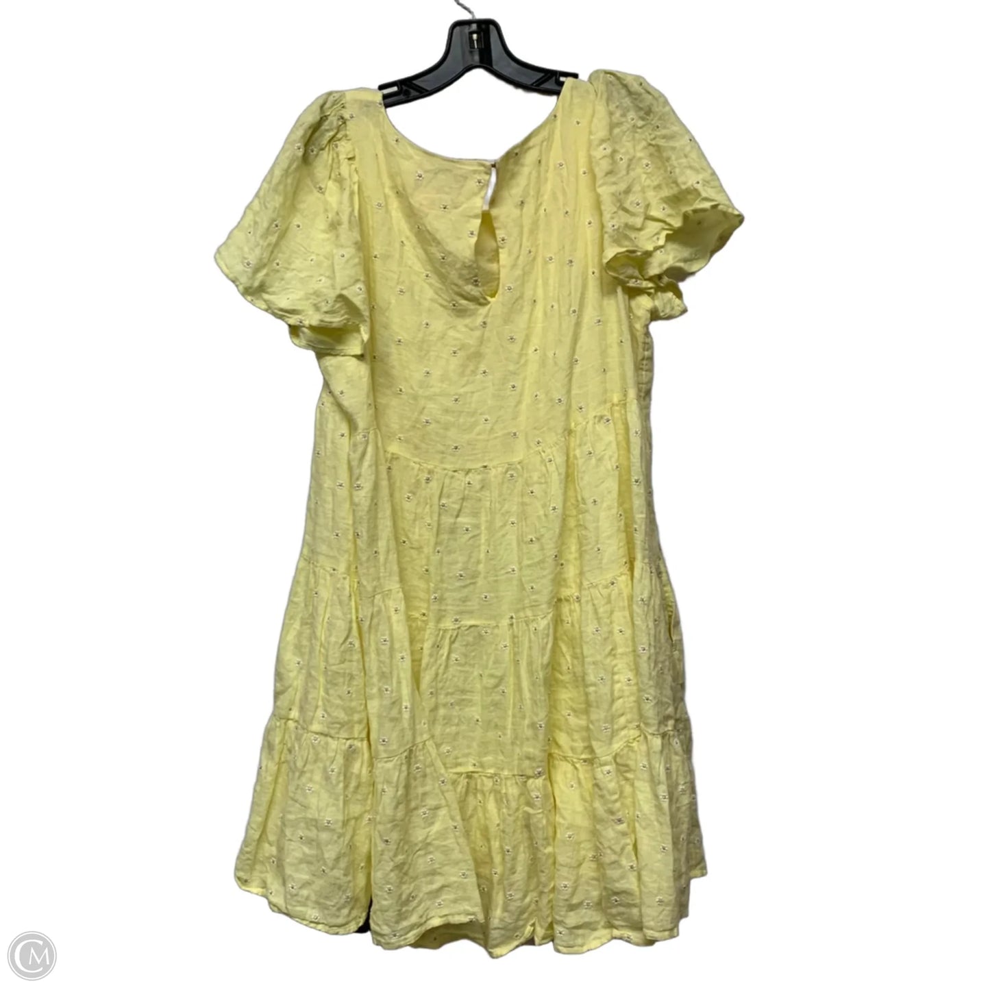 Dress Designer By Lilly Pulitzer In Yellow, Size: Xl