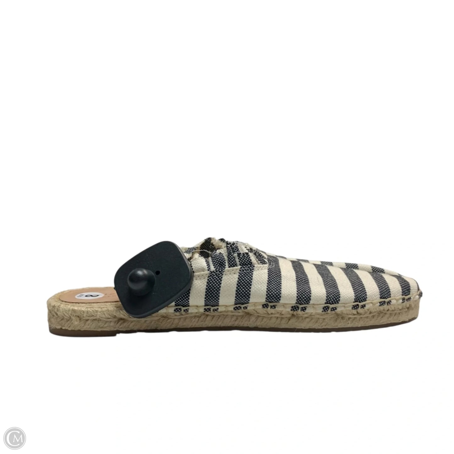 Shoes Designer By Kate Spade In Striped Pattern, Size: 8