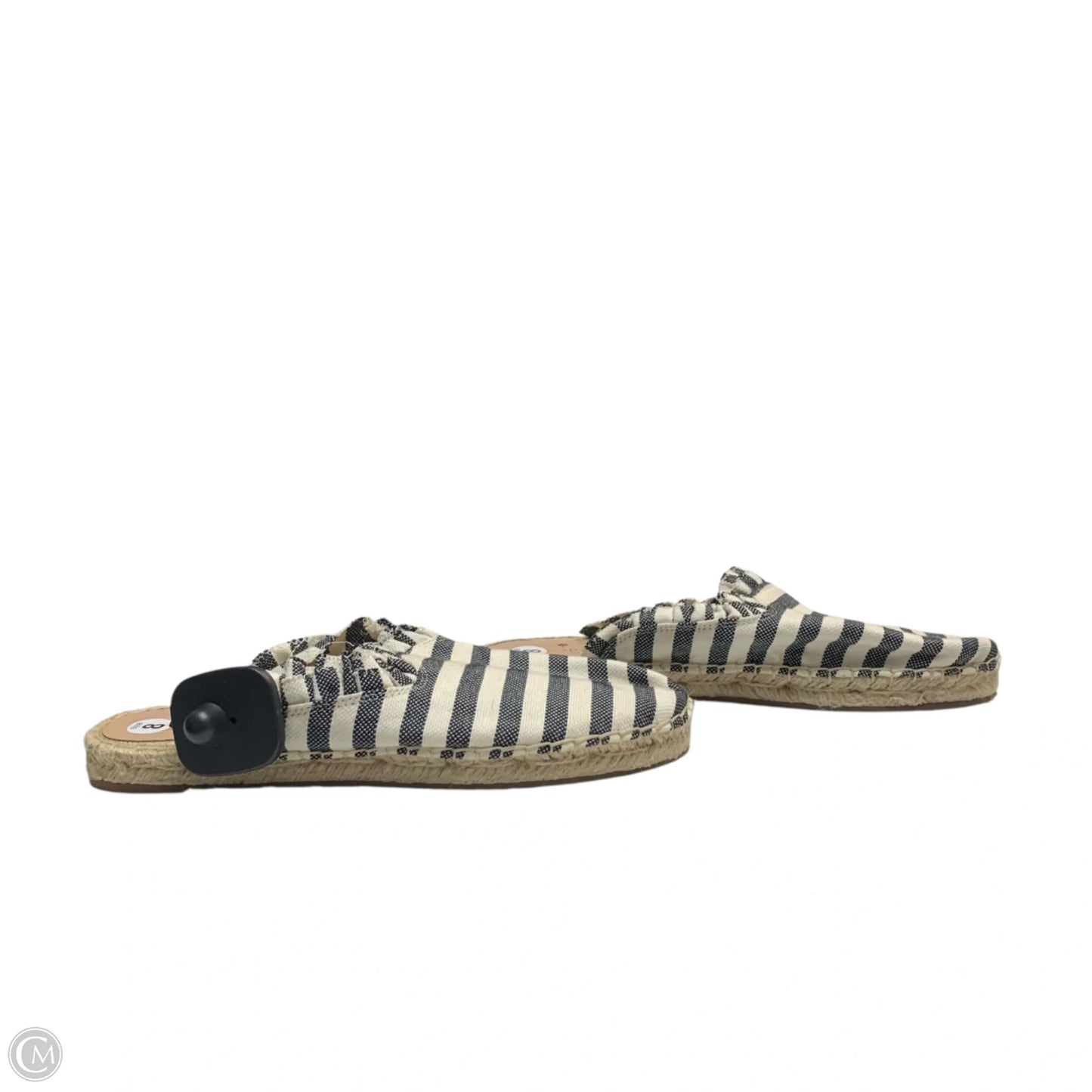 Shoes Designer By Kate Spade In Striped Pattern, Size: 8