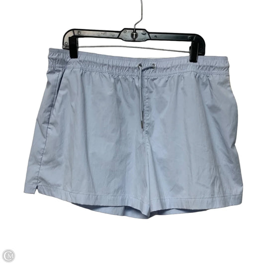 Athletic Shorts By Athleta In Blue, Size: Xl