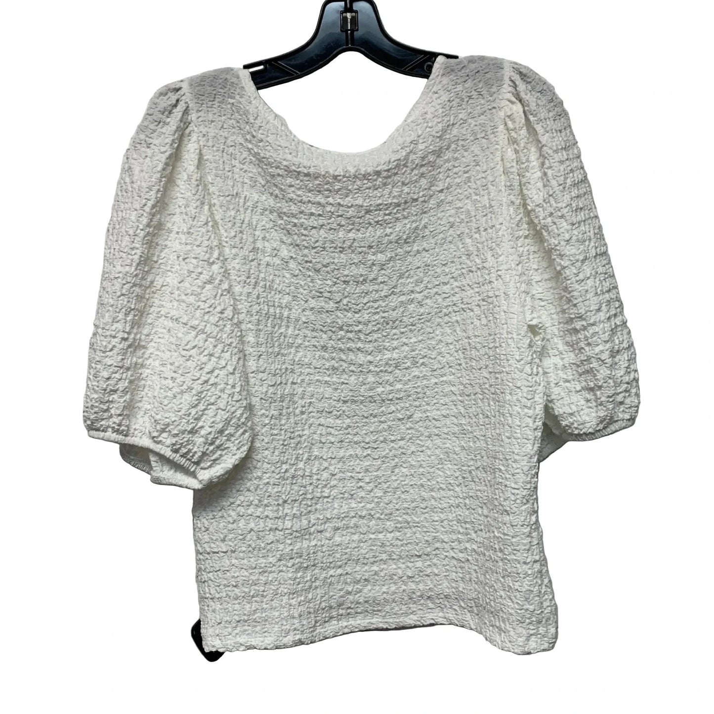 Top Short Sleeve By Maeve In White, Size: Xl