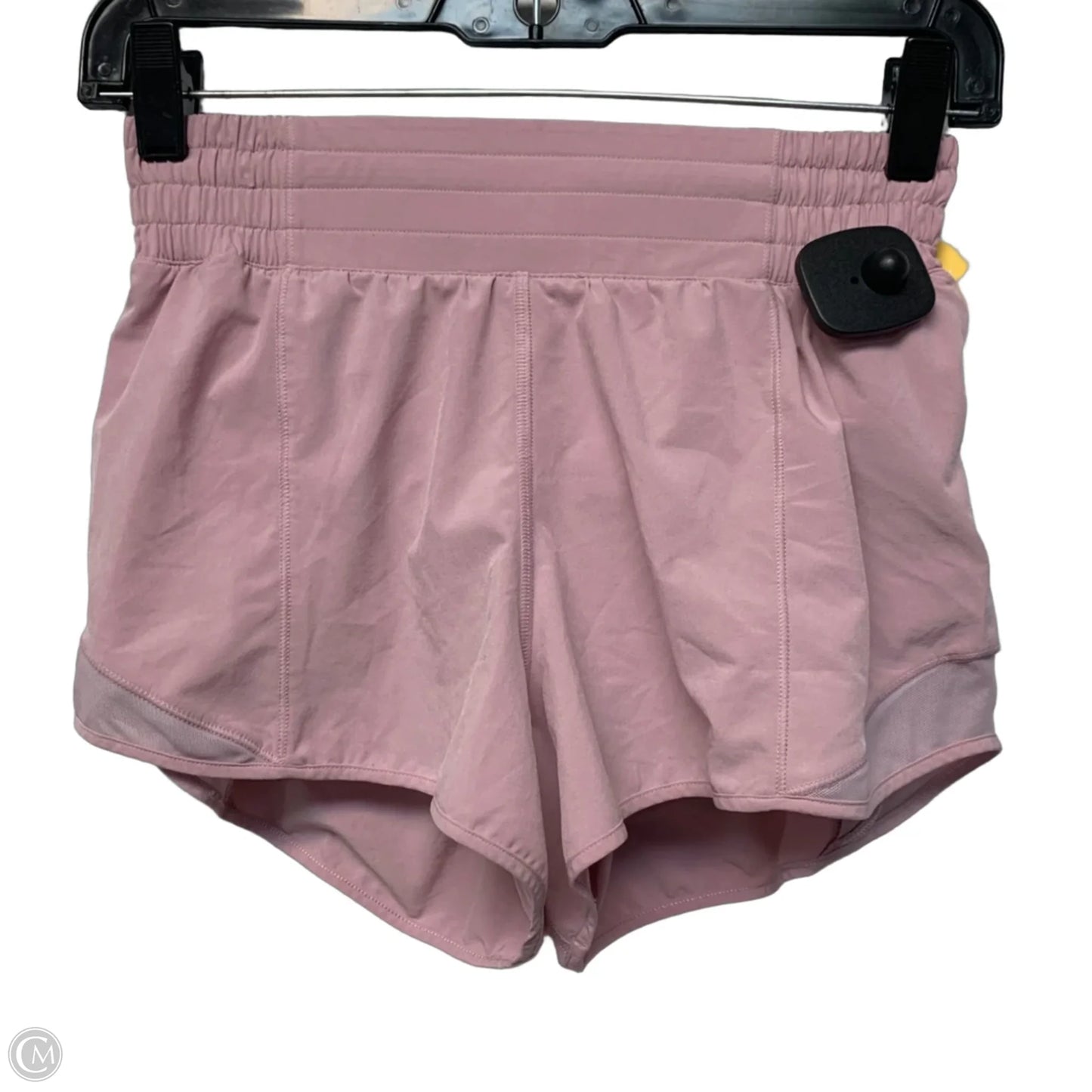 Athletic Shorts By Lululemon In Pink, Size: S