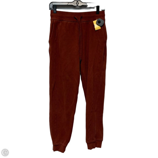 Athletic Pants By Lululemon In Orange, Size: S