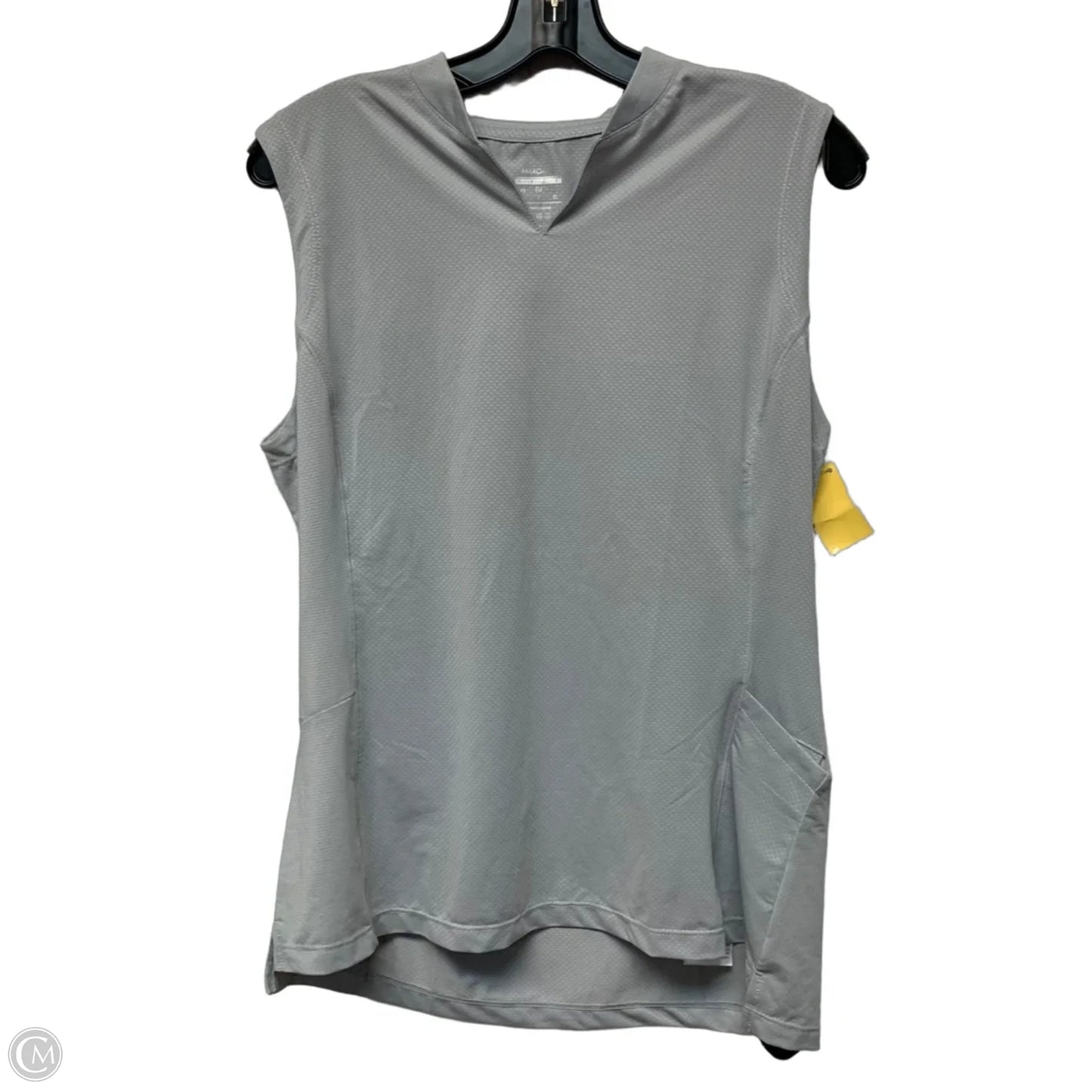 Athletic Tank Top By Maroaut In Grey, Size: L