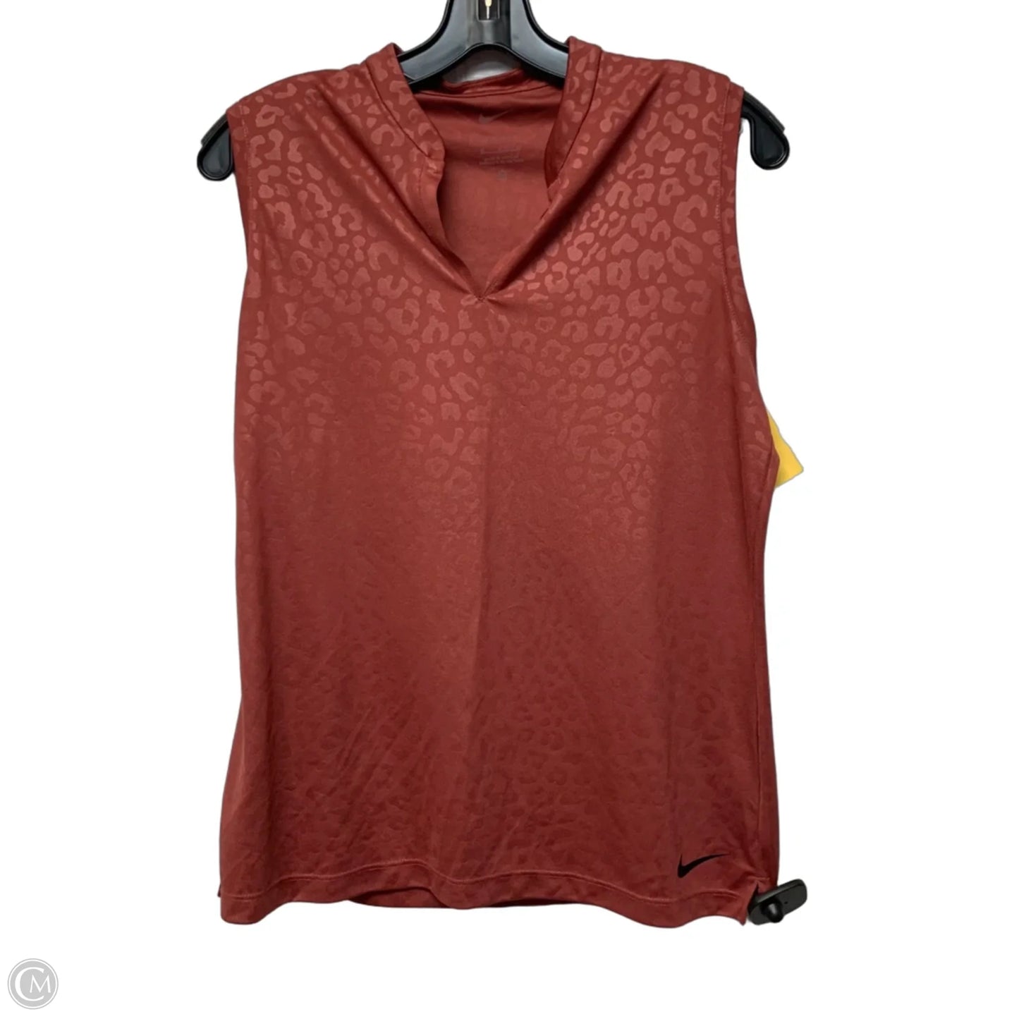 Athletic Tank Top By Nike Apparel In Pink, Size: M