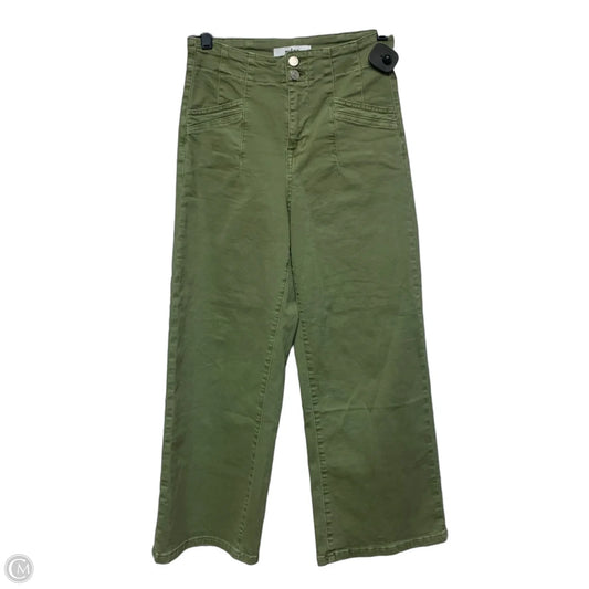 Pants Wide Leg By Micas In Green, Size: 4