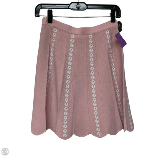Skirt Mini & Short By Bread n Butter In Pink & White, Size: Xs