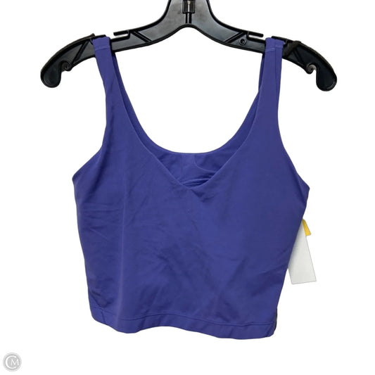 Athletic Tank Top By Lululemon In Purple, Size: M