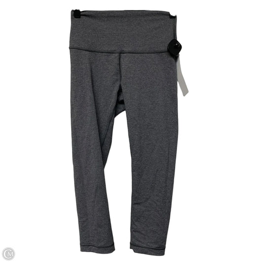 Athletic Leggings By Lululemon In Grey, Size: S
