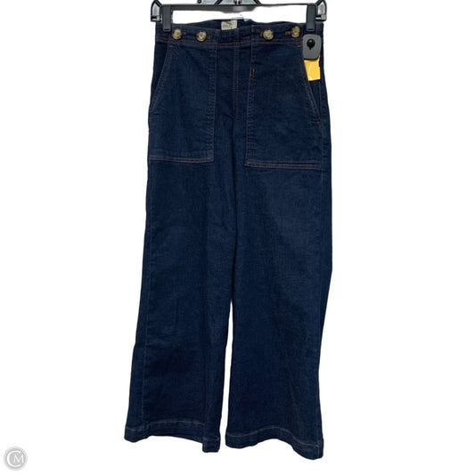 Jeans Wide Leg By Pilcro In Blue Denim, Size: 2