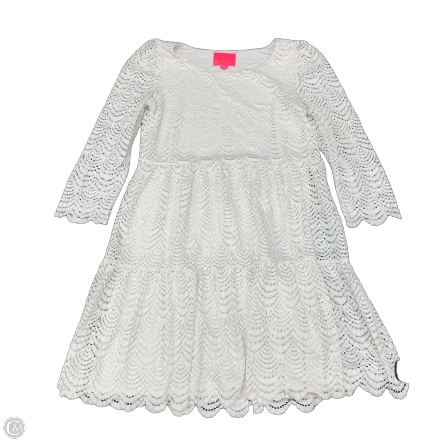 Dress Designer By Lilly Pulitzer In White, Size: S