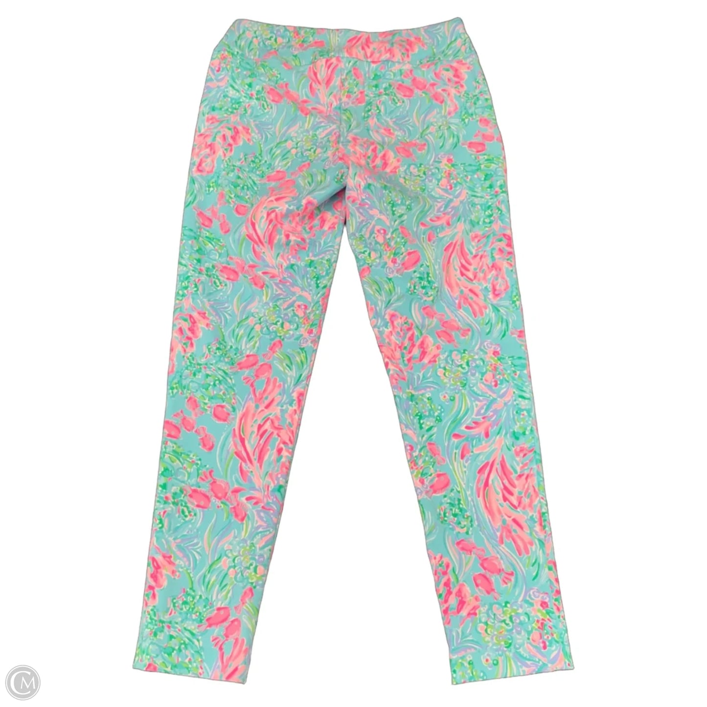 Pants Designer By Lilly Pulitzer In Blue & Pink, Size: 6