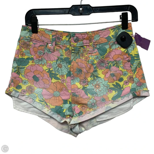 Shorts By Wild Fable In Pink & Yellow, Size: 2