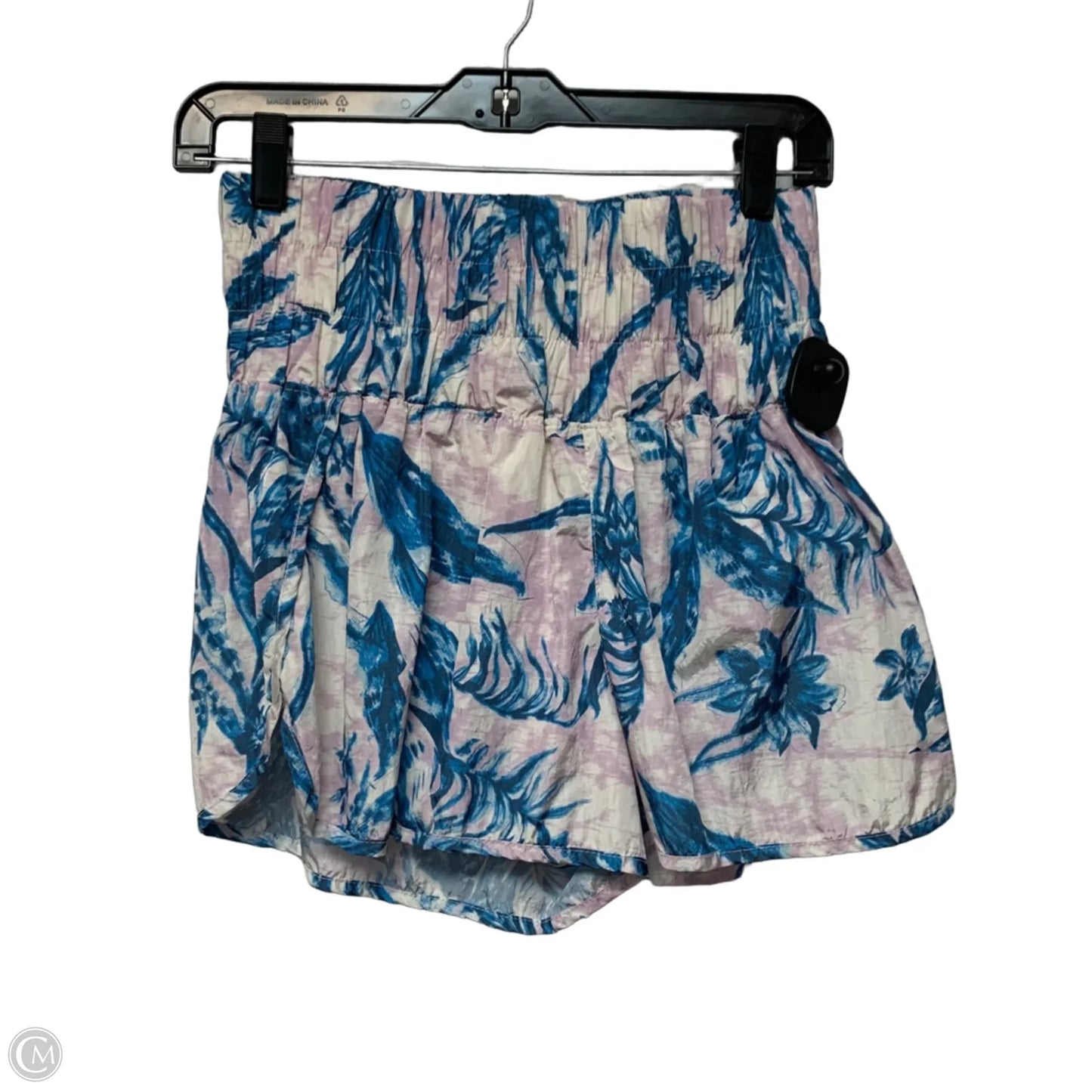 Athletic Shorts By Free People In Blue & Purple, Size: M