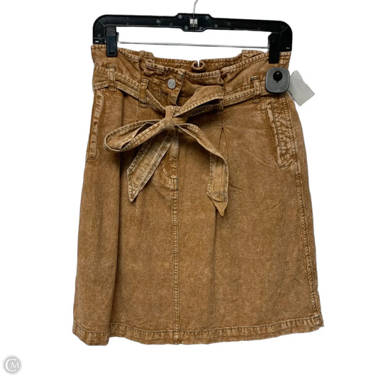 Skirt Mini & Short By Pilcro In Orange, Size: Xs