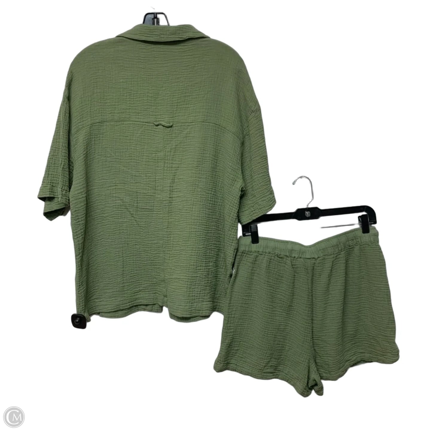 Shorts Set By Asos In Green, Size: M