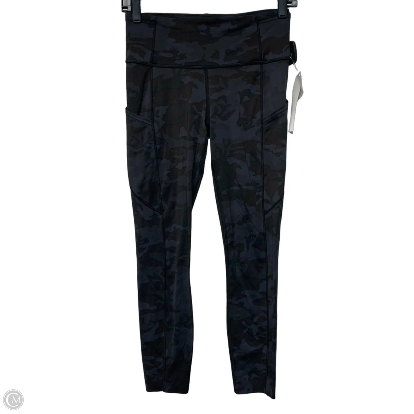 Athletic Leggings By Lululemon In Grey, Size: S