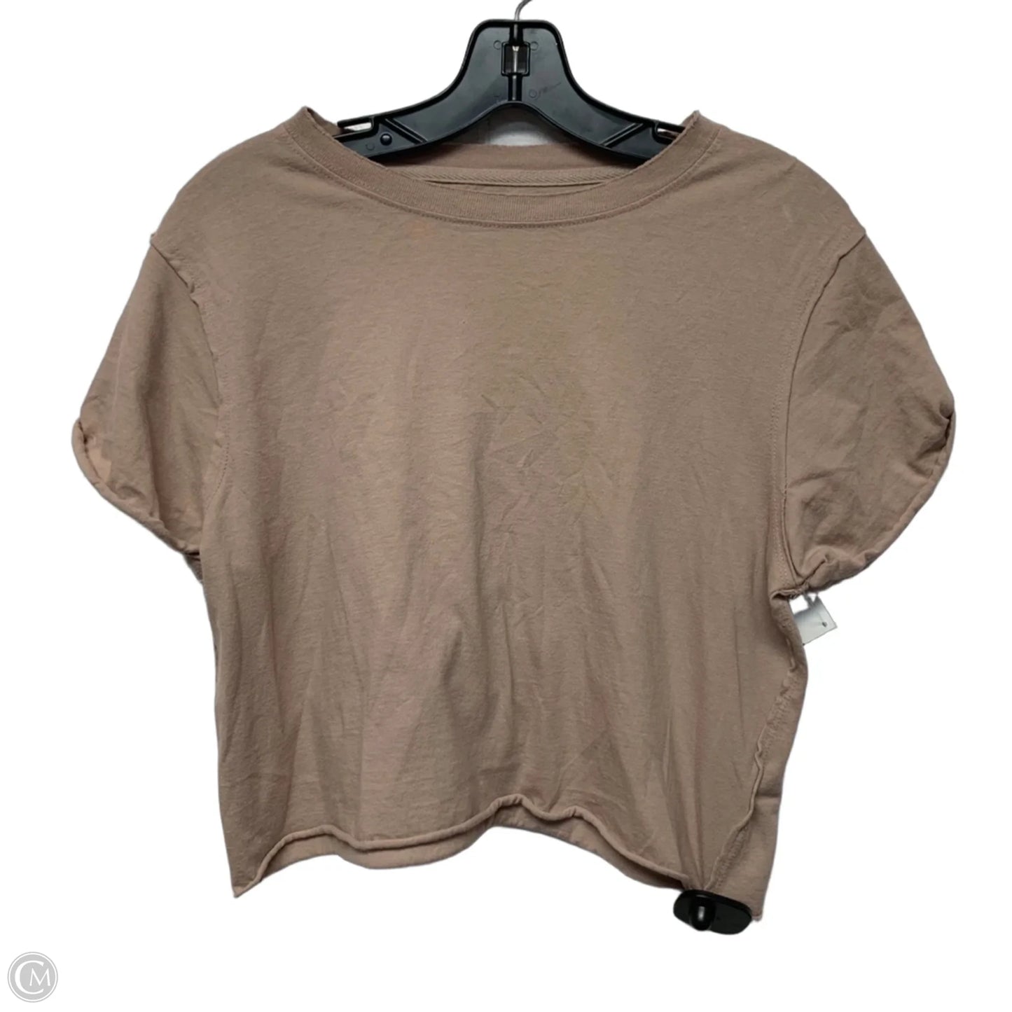 Top Short Sleeve Basic By We The Free In Tan, Size: M