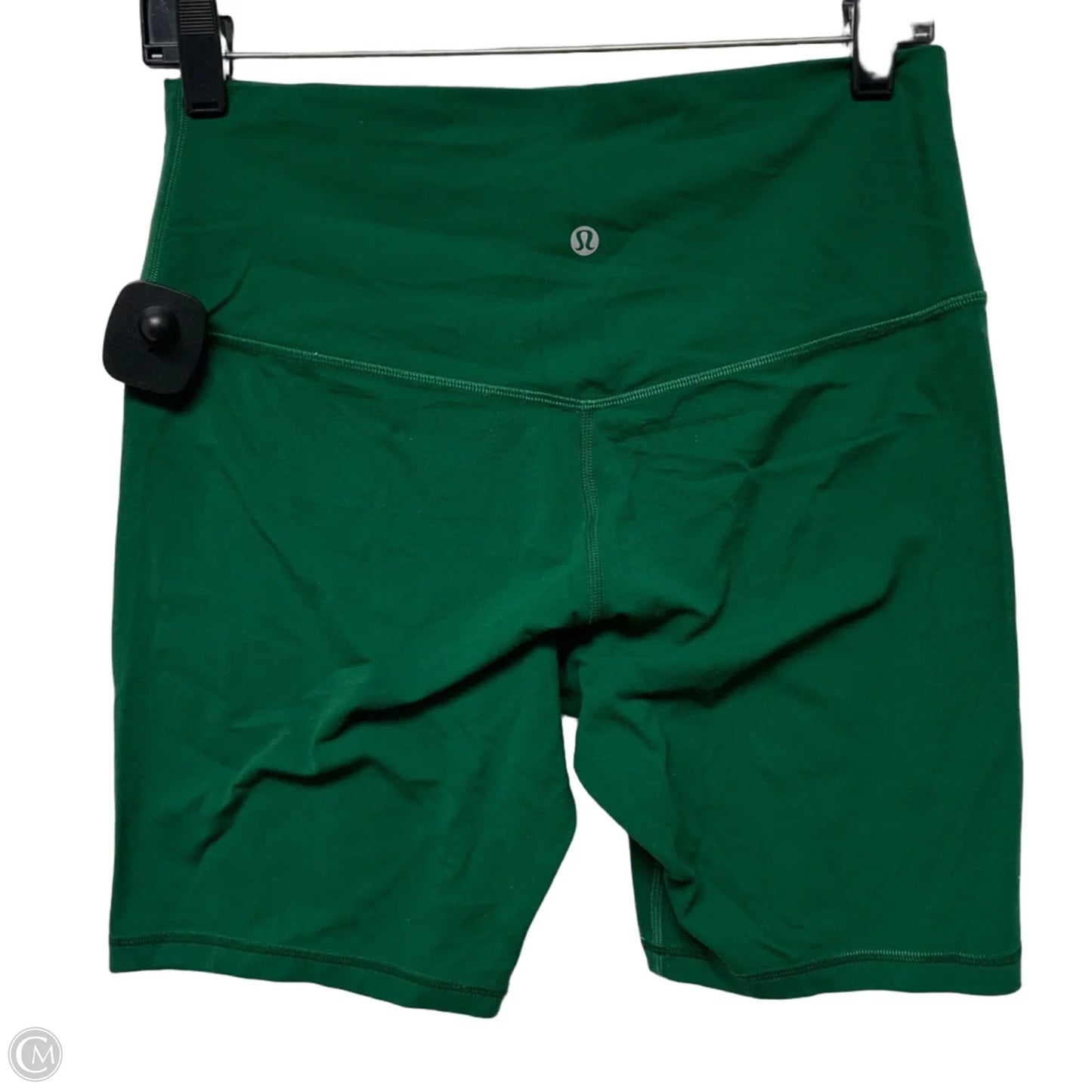Athletic Shorts By Lululemon In Green, Size: M