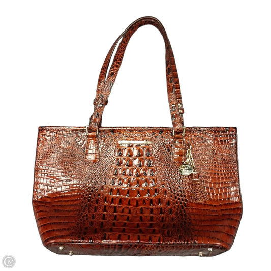 Tote Designer By Brahmin, Size: Large