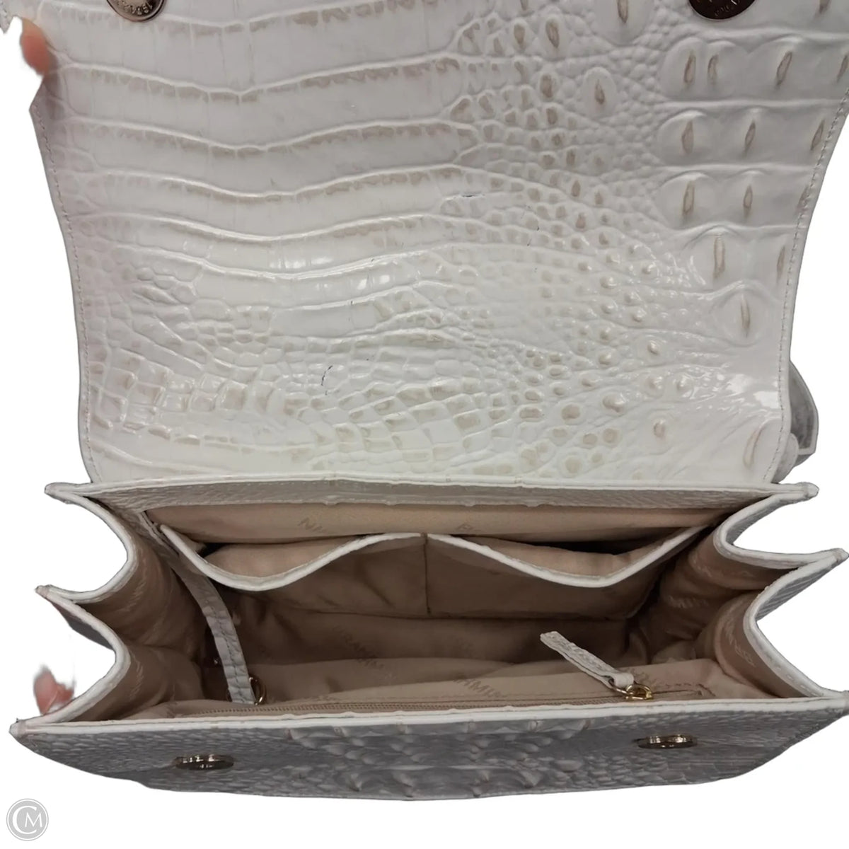 Crossbody Designer By Brahmin, Size: Medium