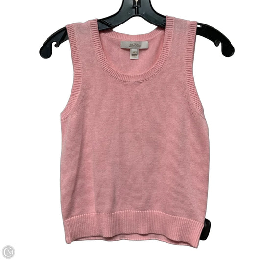 Top Sleeveless Designer By Lilly Pulitzer In Pink, Size: Xxs