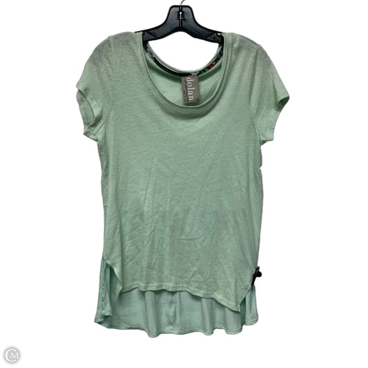 Top Short Sleeve By Dolan Left Coast In Green, Size: Xs