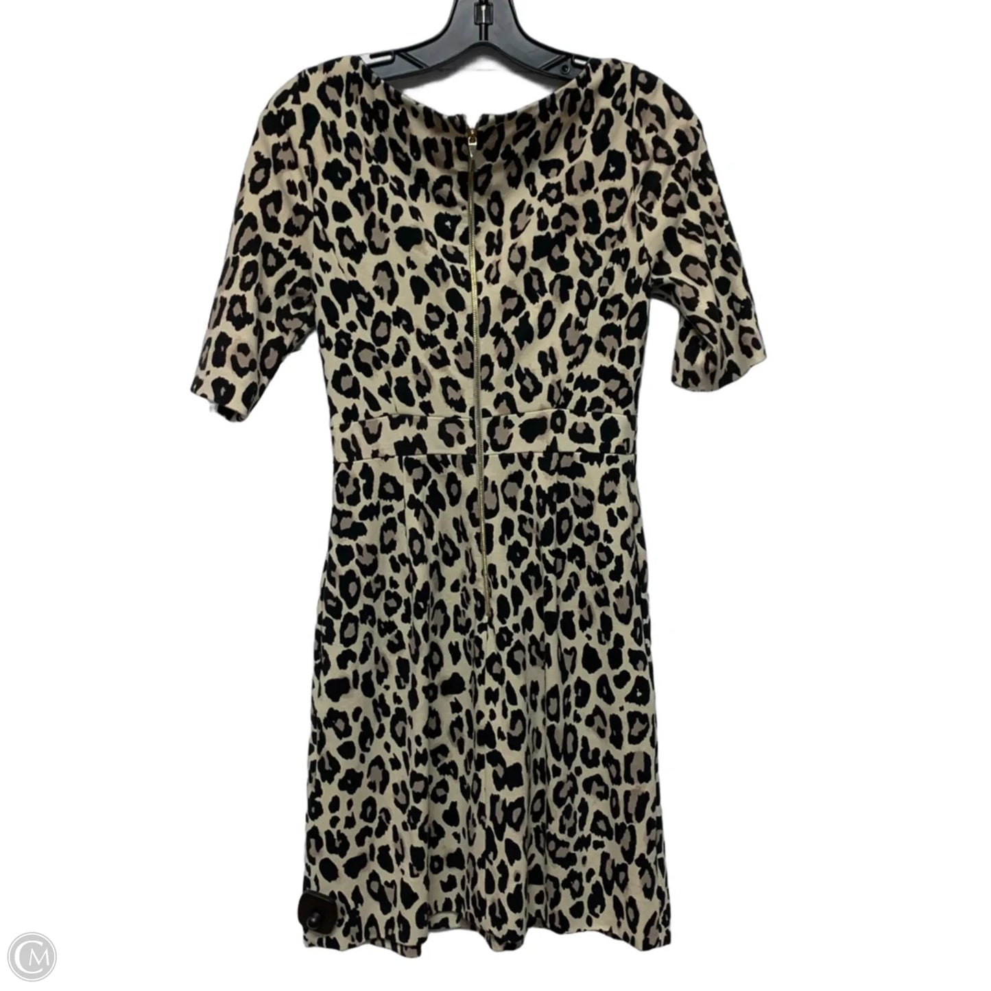 Dress Designer By Kate Spade In Animal Print, Size: S