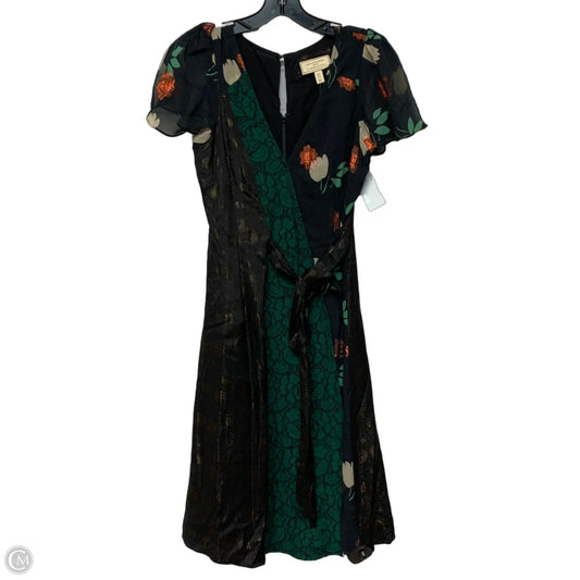 Dress Casual Midi By Moulinette Soeurs In Blue & Green, Size: Xs