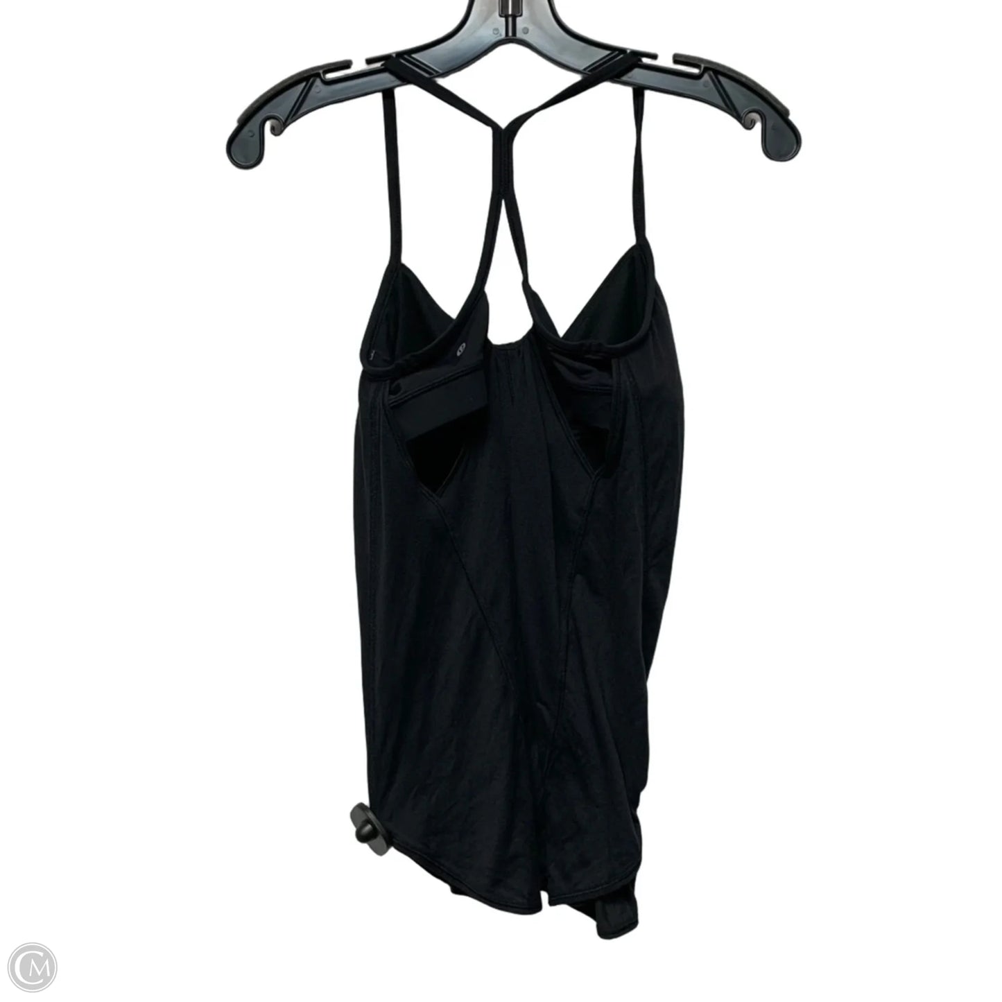 Athletic Tank Top By Lululemon In Black, Size: M
