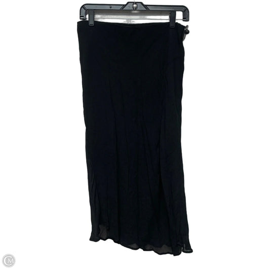 Skirt Midi By Anthropologie In Black, Size: M