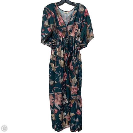 Dress Casual Maxi By World Market In Blue & Pink, Size: L