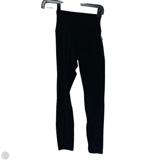 Athletic Leggings By Lululemon In Black, Size: Xs