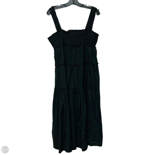 Dress Casual Midi By Maeve In Black, Size: S