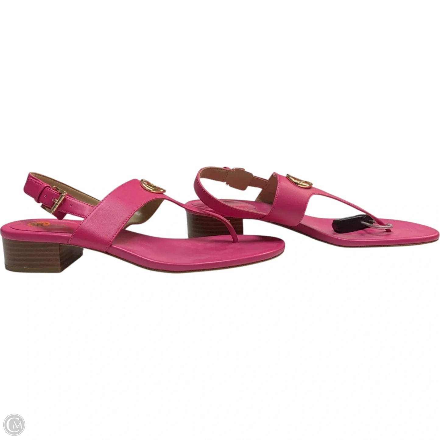Sandals Heels Block By Michael By Michael Kors In Pink, Size: 8.5