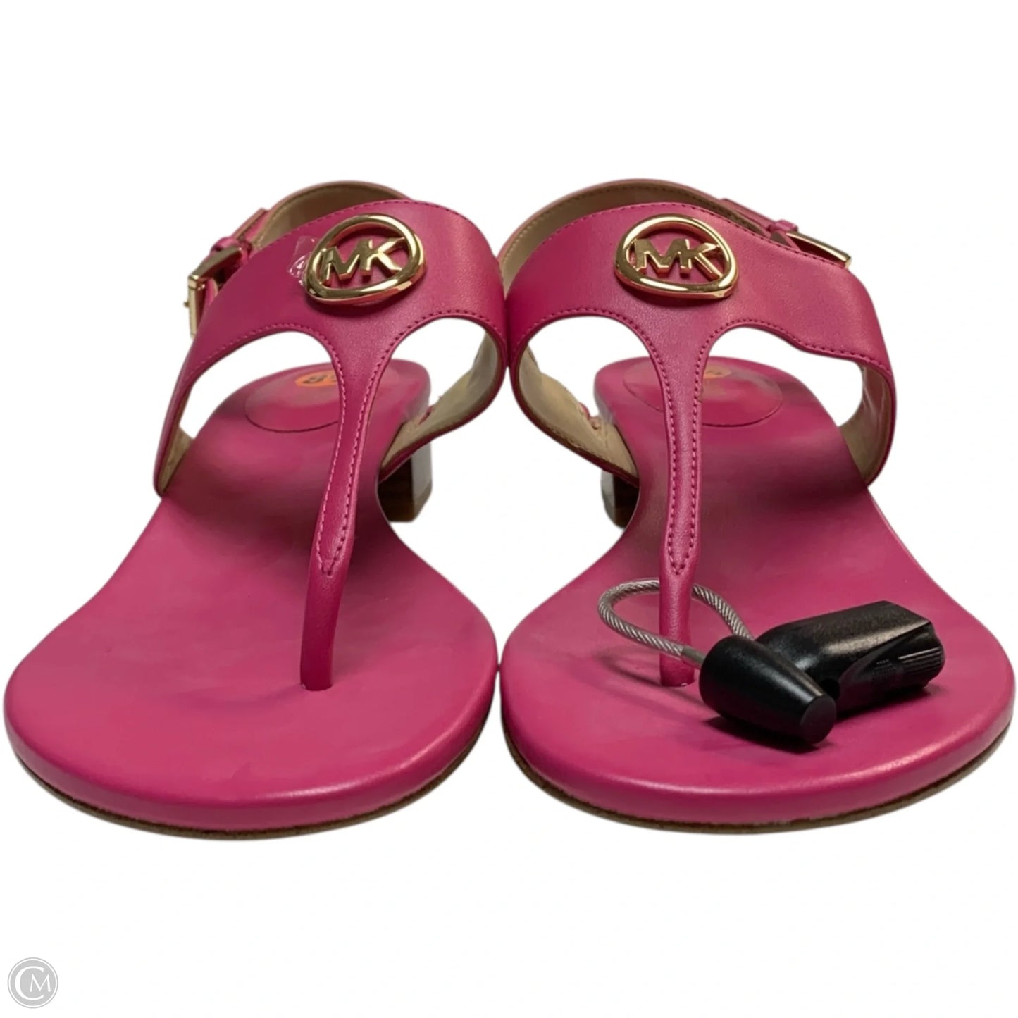 Sandals Heels Block By Michael By Michael Kors In Pink, Size: 8.5