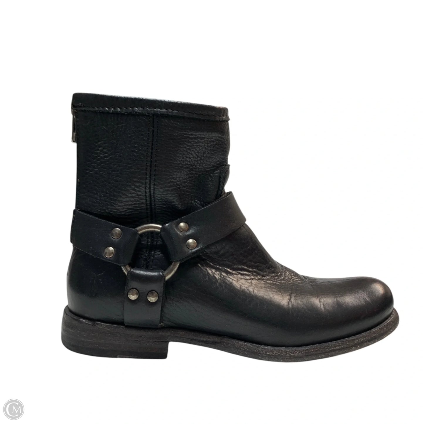 Boots Designer By Frye In Black, Size: 5.5