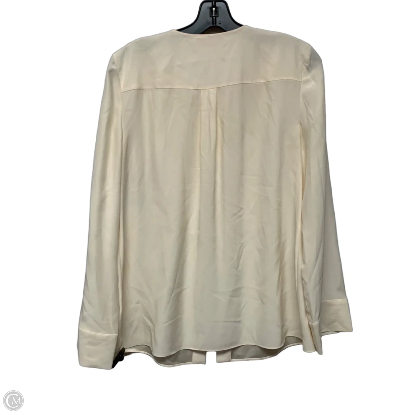 Blouse Designer By Tory Burch In Cream, Size: S