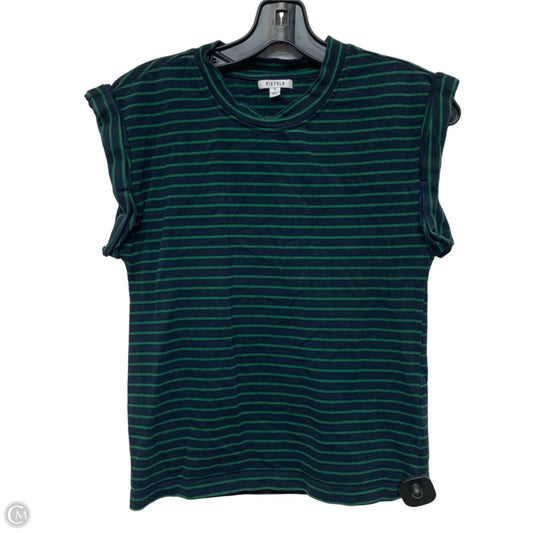 Top Sleeveless By Pistola In Blue & Green, Size: S