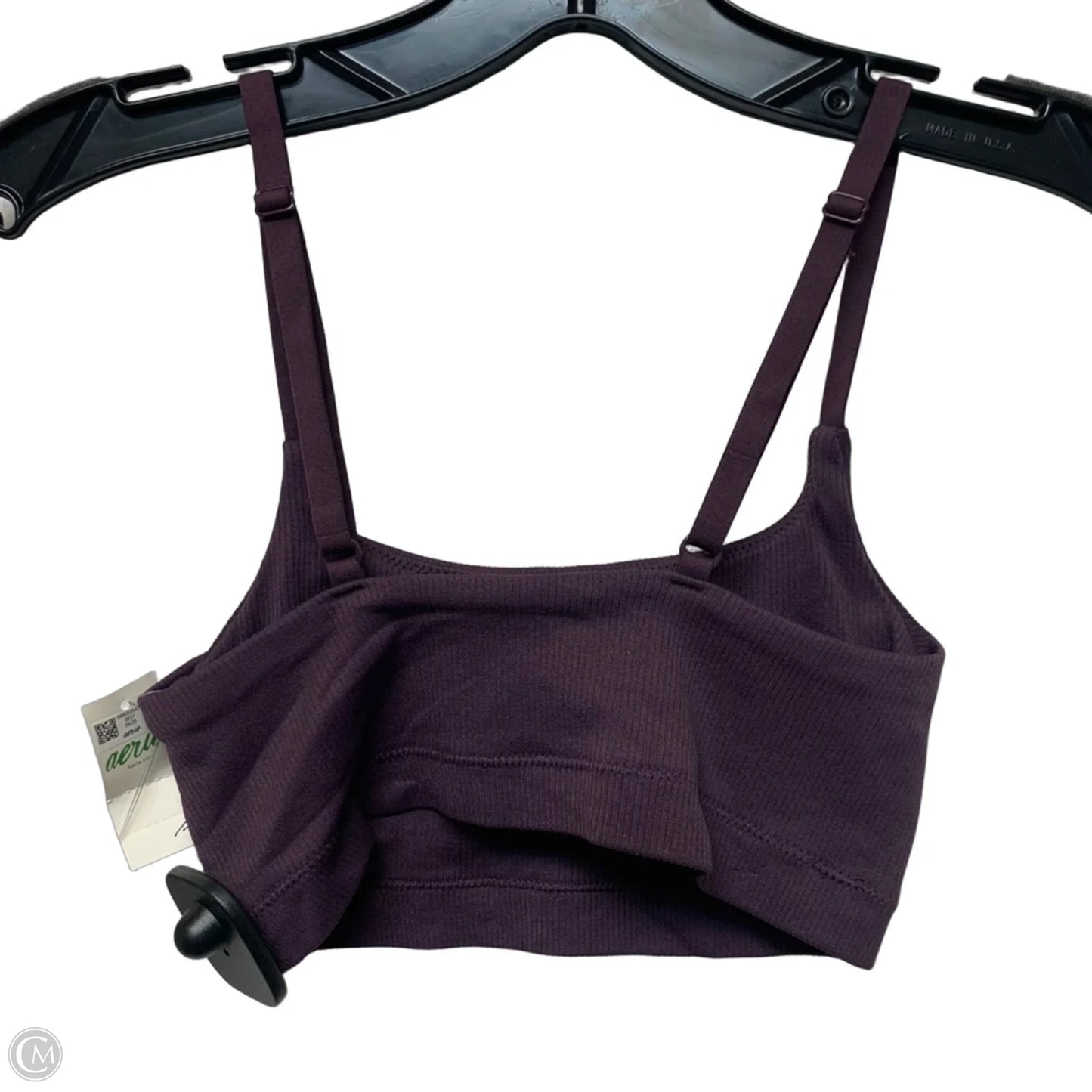 Athletic Bra By Aerie In Purple, Size: Xs